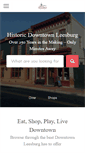 Mobile Screenshot of downtownleesburgva.com